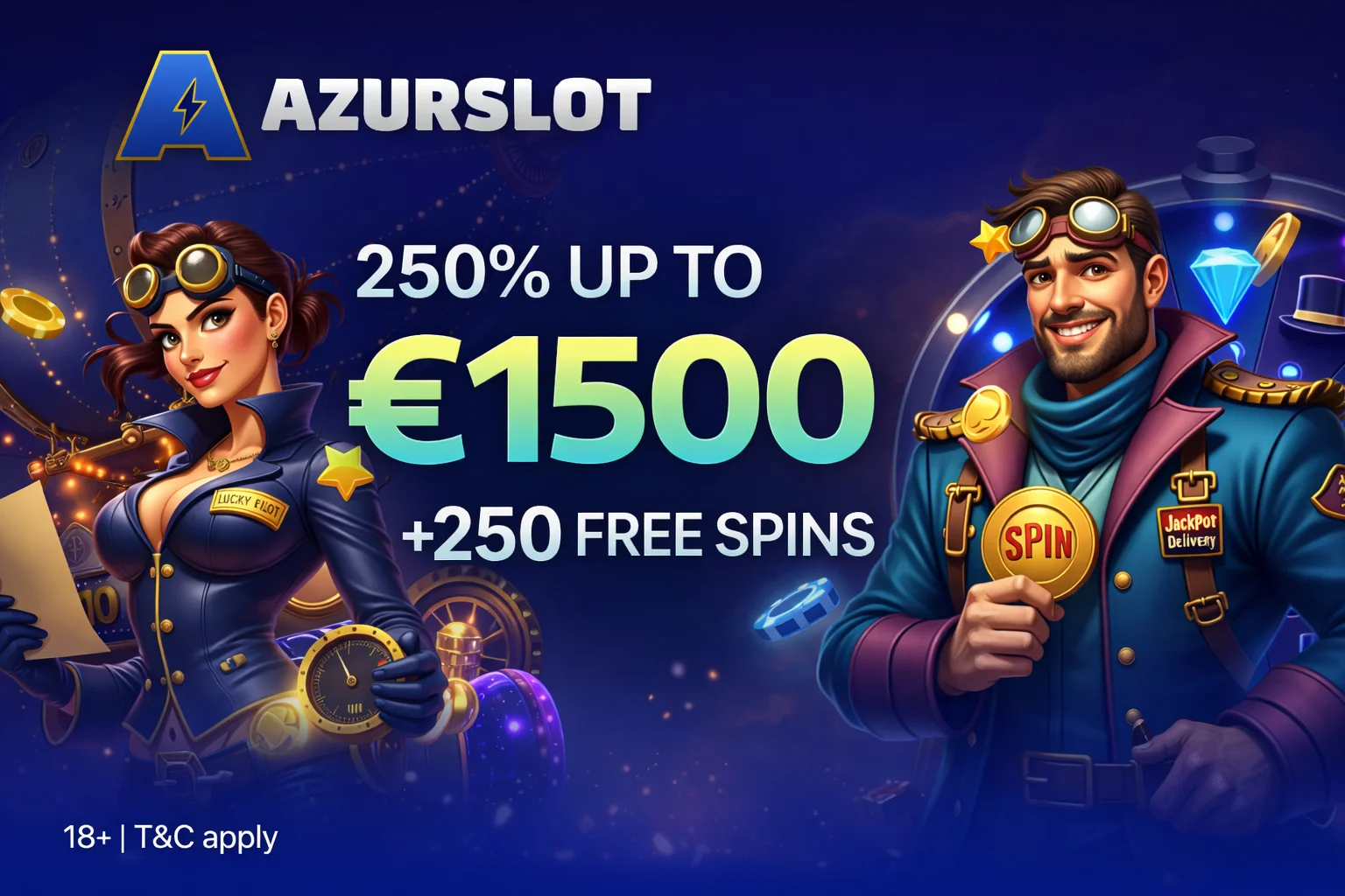 AzurSlots welcome bonus
